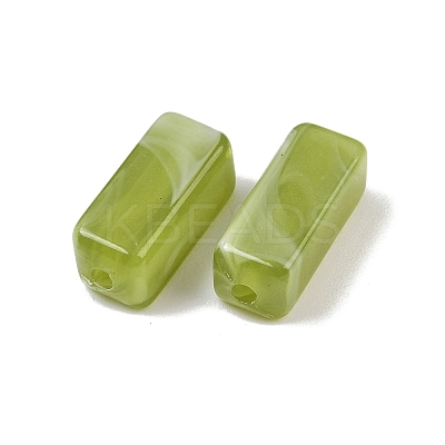 Opaque Acrylic Beads MACR-C037-02A-1