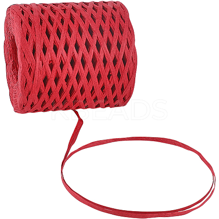 200M Raffia Paper Ribbon OCOR-WH20003-02C-1