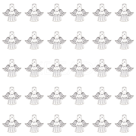 30Pcs Tibetan Style Alloy Pendants TIBEP-UN0001-14-1