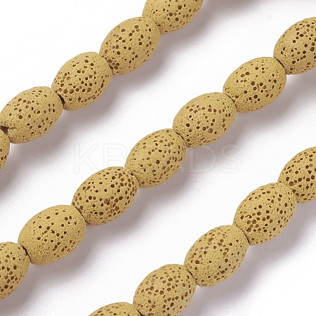 Natural Lava Rock Beads Strands G-F671-03A-10-1