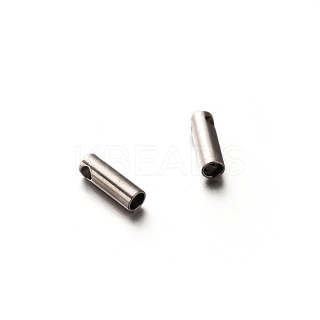 Tarnish Resistant 201 Stainless Steel Cord Ends LS-X-STAS-E088-1.5mm-1