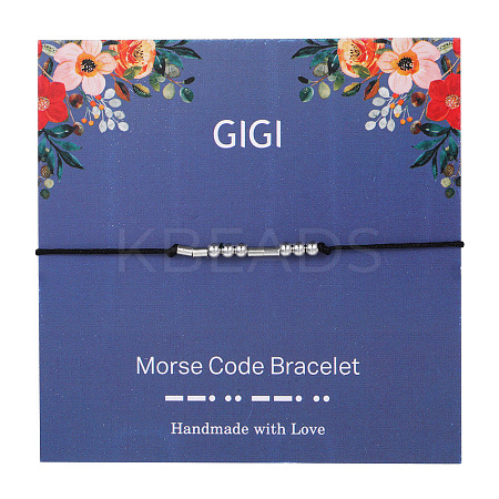 Gigi Morse Code Bracelets FS-WG6A0C8-16-1