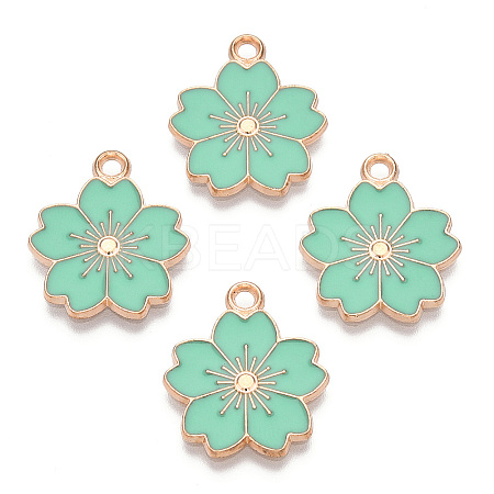 Alloy Enamel Pendants LS-ENAM-S121-115F-1
