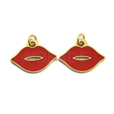 Ion Plating(IP) 304 Stainless Steel Pendants X-STAS-O003-01G-1