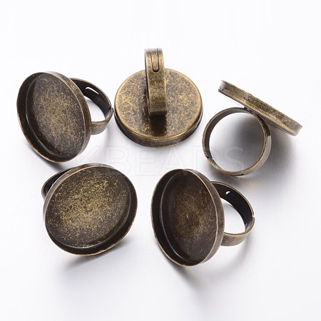 Brass Ring Shanks KK-J057-AB-1