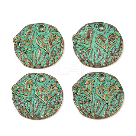 Tibetan Style Alloy Pendants LS-FIND-I073-01B-1