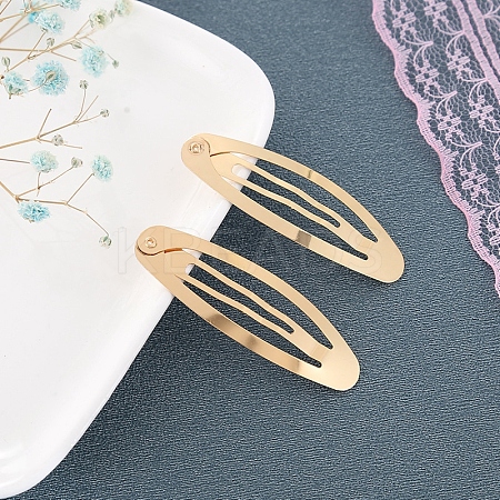 Alloy Snap Hair Clips PW-WGA742D-05-1
