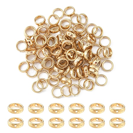 100Pcs CCB Plastic Bead Frames CCB-YW0001-08-1