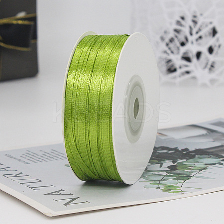 Polyester Double-Sided Satin Ribbons OFST-PW0003-16U-1