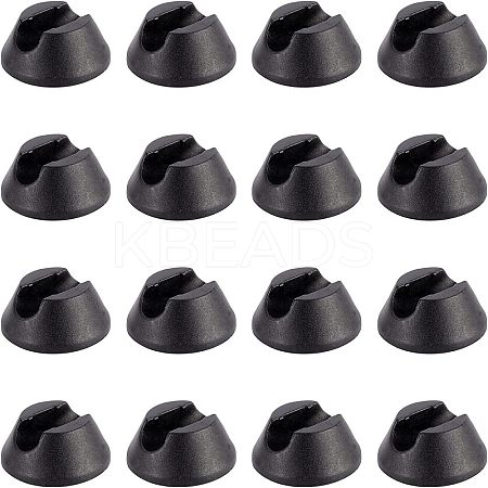 30Pc Self Adhesive Plastic Furniture Sliders AJEW-FH0001-97-1