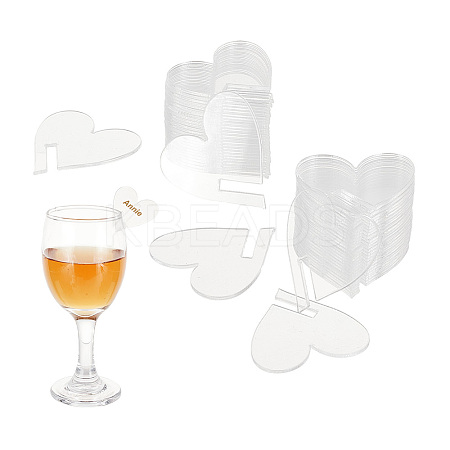 60Pcs Acrylic Display Stands OACR-GA0001-15-1