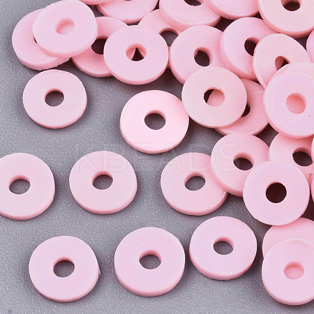 Handmade Polymer Clay Beads X-CLAY-Q251-6.0mm-92-1