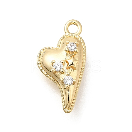Brass Micro Pave Cubic Zirconia Pendants LS-KK-U061-12G-1