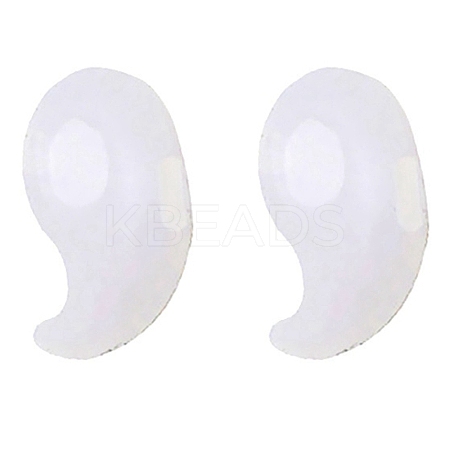 Silicone Eyeglasses Ear Grip FIND-WH0077-56B-1