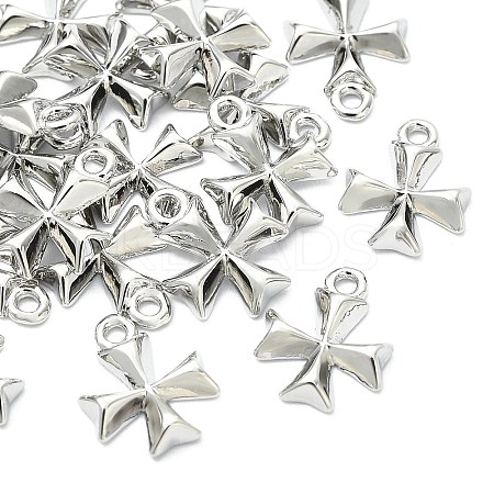 SHEGRACE Brass Cross Charms XGR0162P-98P-1