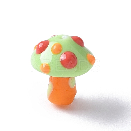 Handmade Lampwork Bumpy Beads LAMP-Q007-01D-1