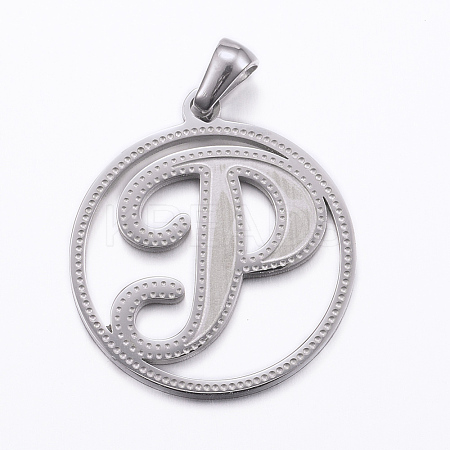 Non-Tarnish 304 Stainless Steel Pendants STAS-K162-069P-1