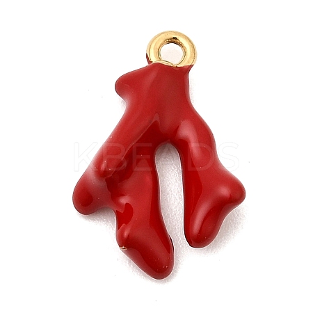 304 Stainless Steel Enamel Pendants STAS-P431-32G-01-1