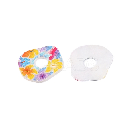 Printed Acrylic Pendants OACR-T028-08A-1