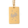 Golden 202 Stainless Steel Constellation Pendants Necklaces LS-NJEW-K380-02G-03-1