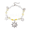Glass Beaded Bracelets BJEW-JB11610-02-2