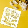 PET Hollow Out Drawing Painting Stencils DIY-WH0391-0239-3