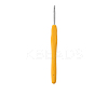 TPR Handle Aluminum Crochet Hook Needles TOOL-K016-05D-1