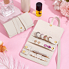 Rectangle PU Leather Envelope Travel Folding Rolls AJEW-WH048-966C-4