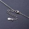 SHEGRACE 925 Sterling Silver Pendant Necklace JN617B-5