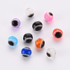 Evil Eye Resin Beads RESI-R140-4mm-A-M-1
