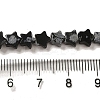 Natural Snowflake Obsidian Beads Strands G-G085-B37-02-4