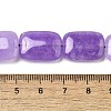 Natural Dyed Malaysia Jade Beads Strands G-B137-B02-01B-5
