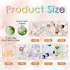 120G 8 Colors Glass Beads GLAA-TA0001-89-4