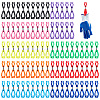 90Pcs 9 Colors Plastic Glove Grabber Clip AJEW-WA0003-68-1