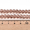 Crackle Glass Beads Strands X-CCG-Q001-6mm-07-4
