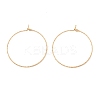 Ion Plating(IP) 316 Surgical Stainless Steel Hoop Earrings Findings STAS-D183-02G-03-1