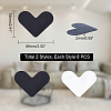 AHADEMAKER 16Pcs 2 Colors PU Self Adhesive Non Slip Carpet Stickers FIND-GA0005-64-2
