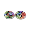 2-Hole Freshwater Shell Buttons SHEL-A004-01G-2
