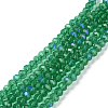Electroplate Glass Beads Strands EGLA-A034-T2mm-L12-1