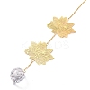 Faceted Glass Sun Catcher Pendant Decorations LS-AJEW-A037-07G-3