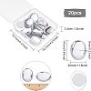 20Pcs Extra Large Jewelry Sticker TACR-FG0001-11-2