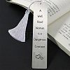 3Pcs Stainless Steel Bookmarks AJEW-FG0001-44J-5