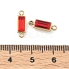 Birthstone 304 Stainless Steel Rhinestone Connector Charms STAS-L022-576G-05-3