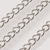Non-Tarnish Handmade 304 Stainless Steel Curb Chains X-STAS-P200-11P-1