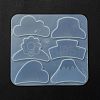 Claw Hair Clips Cabochon Silicone Molds DIY-L065-05-3