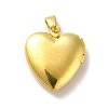 Rack Plating Brass Locket Pendants KK-I688-04G-2