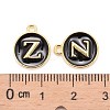 Golden Plated Alloy Charms X-ENAM-S118-02Z-3