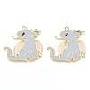 Alloy Enamel Pendants X-ENAM-A143-10KCG-04-1