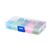 Transparent Glass Beads FGLA-X0001-03-8mm-WH-2