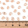 Transparent Colours Luster Glass Seed Beads SEED-N008-09I-4